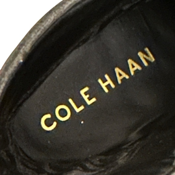 Cole Haan Elyse Bootie in Black, Block Heel, Pointed Toe, Zipper Closure sz 5b - Picture 4 of 13